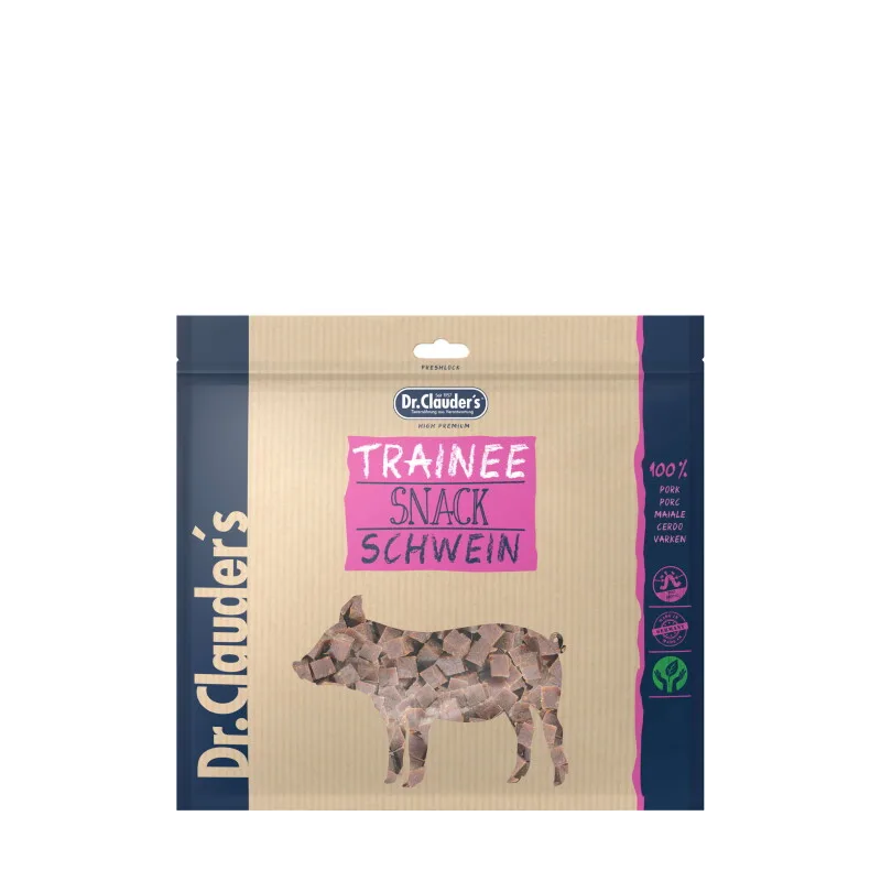 Trainee Snack Schwein 2x500 g van Dr. Clauder's in Regular – productfoto