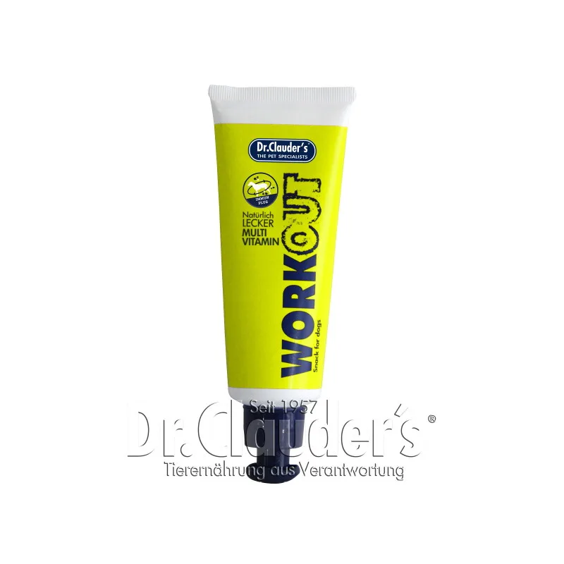 Work Out Snack Multivitamin - 7x 100g von Dr. Clauder's in Regular – Produktfoto