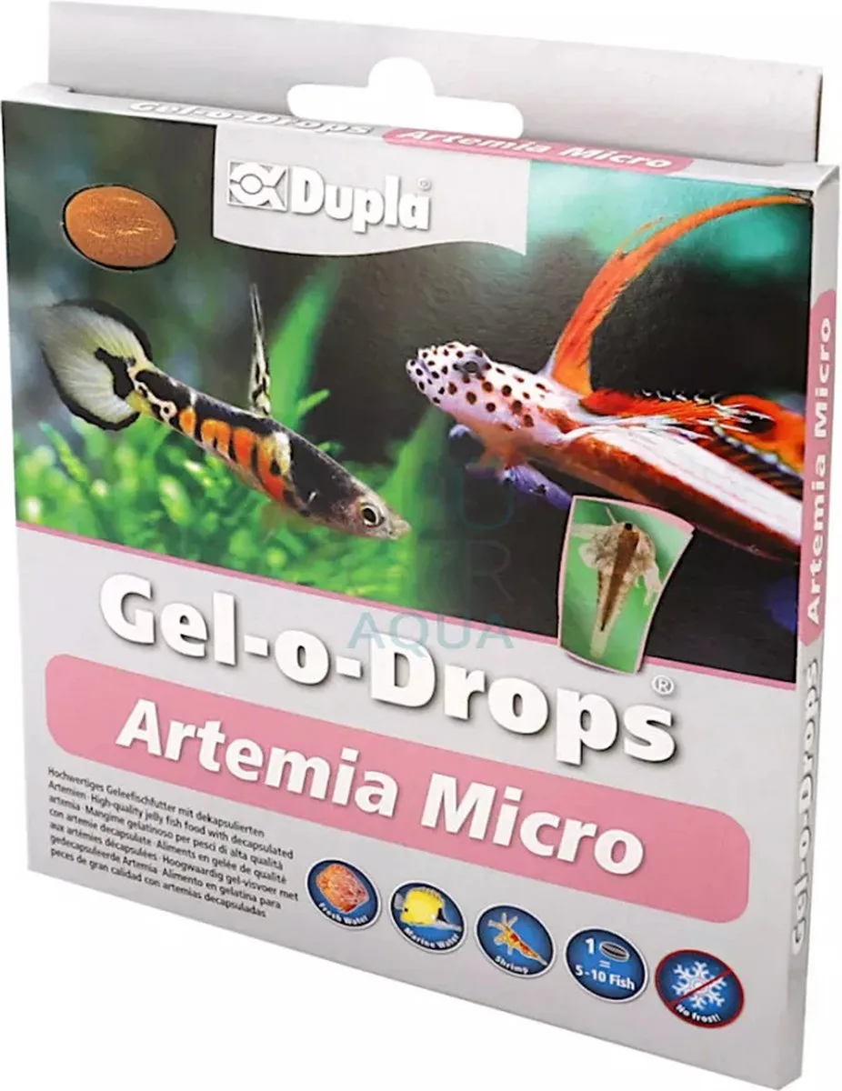 Gel-O-Drops Artemia Micro 12x2 Gram fra Dupla – produktbillede