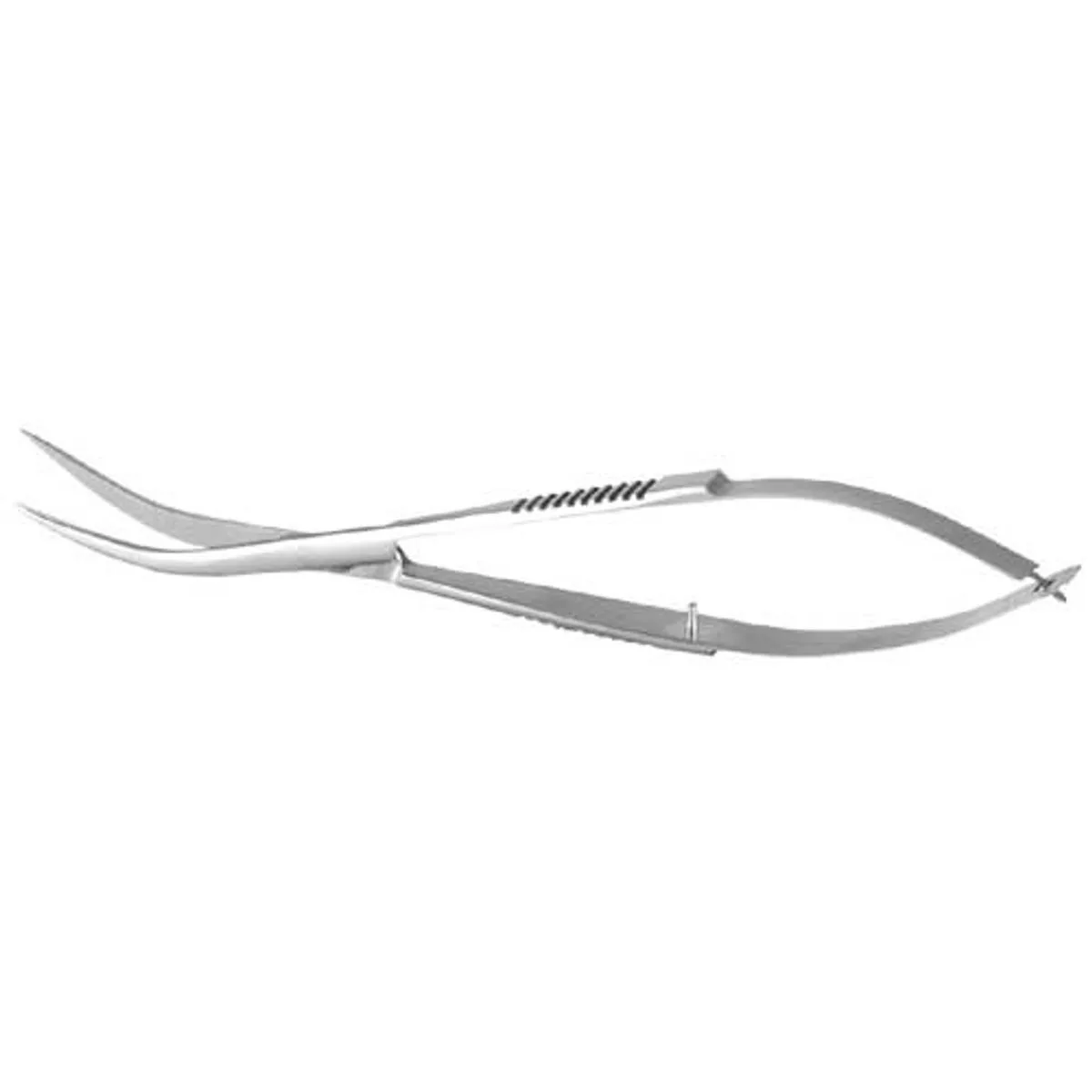 Scaper's Tool Lente Schaar Gehoekt 16CM von Dupla in Silber – Produktfoto