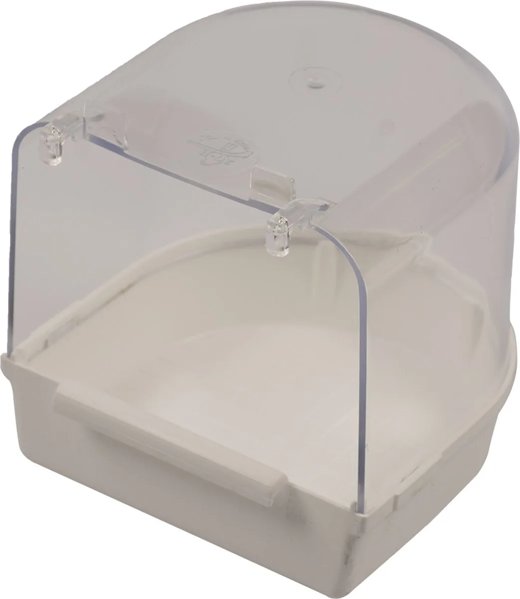 Badhuis groot met lip 12,5x13,5x13,5cm de Duvo+ en Blanc – photo produit