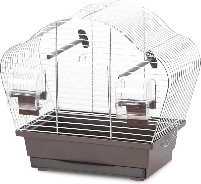 Beta Mini vogelkooi Bruin by Duvo+ in Brown, Zinc – product photo