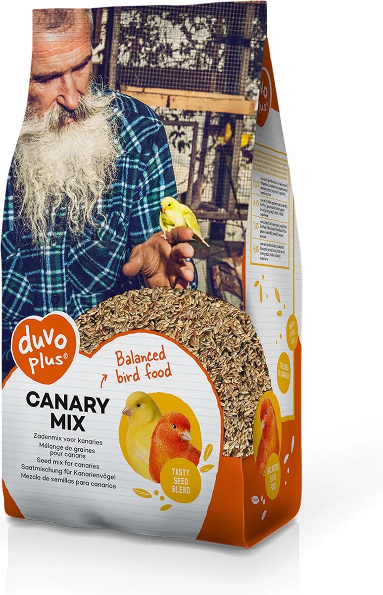 Binnenvogelvoer - Vogel - Kanarie Mix 4kg - 1st de Duvo+ – photo produit