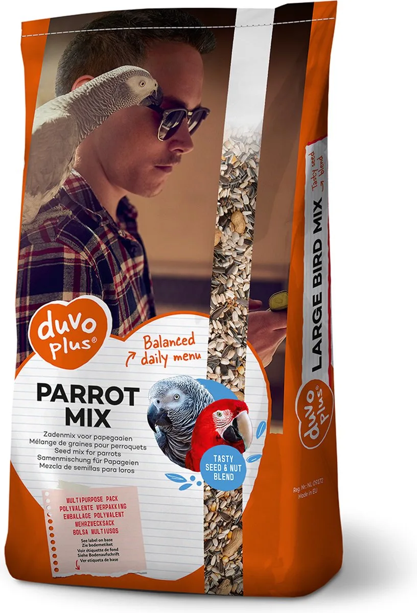 Binnenvogelvoer - Vogel - Papegaai Mix 12,5kg - 1st von Duvo+ – Produktfoto