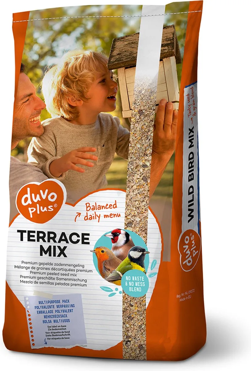 Binnenvogelvoer - Vogel - Terrace Tuinvogels Mix 20kg - 1st von Duvo+ – Produktfoto