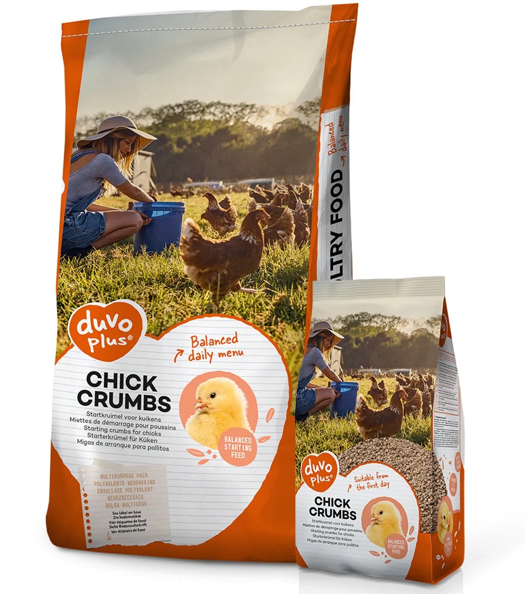 Duvoplus Kükenkrümel - 5 kg von Duvo+ – Produktfoto