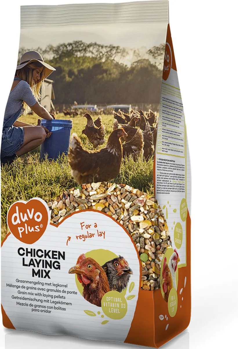 Buitenvogelvoer - Kip - Leggraan Mix 4,5kg - 1st van Duvo+ – productfoto