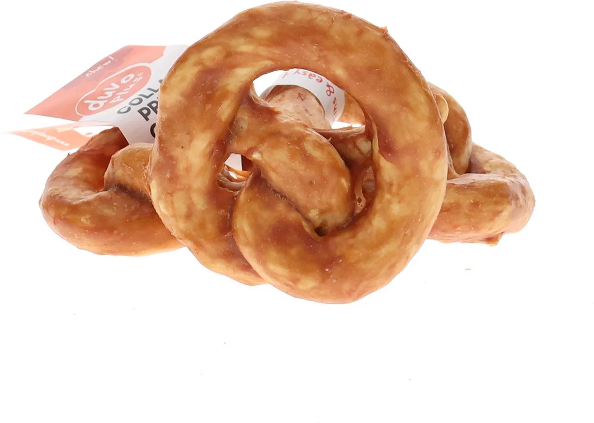 chew! Collagen pretzel kip 8,5cm - 1pcs / 50g de Duvo+ – photo produit