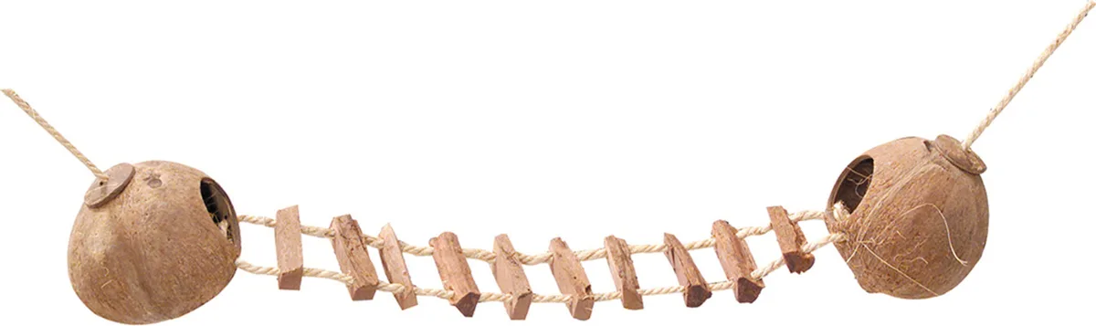 Coconut Haus mit Leiter und Seil - 2x130 mm by Duvo+ – product photo