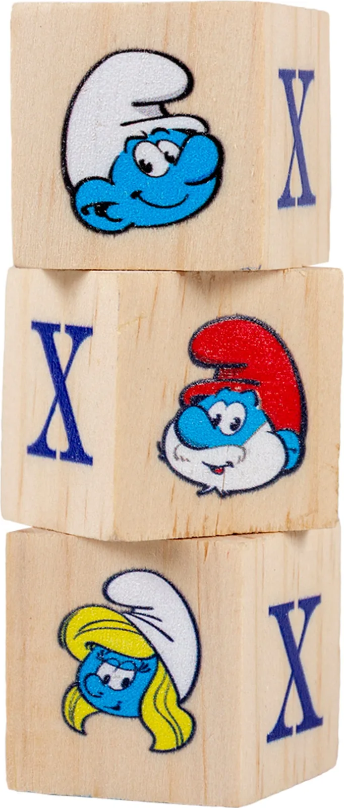 Die Schlümpfe Holzblock 18 Stk. - 1 Pkg by Duvo+ – product photo