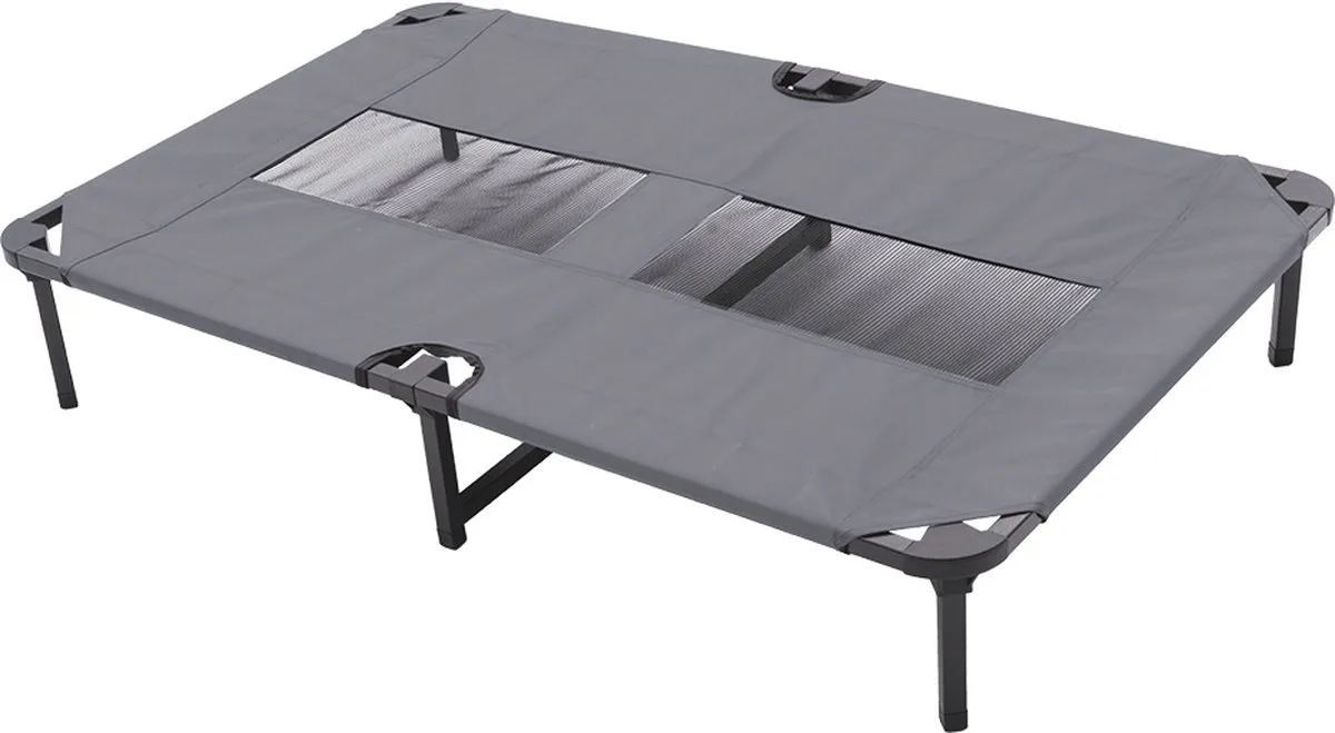 Dierenmand - Hond - Hondenbed Relax 118x74x19cm - 1st van Duvo+ in Grijs – productfoto