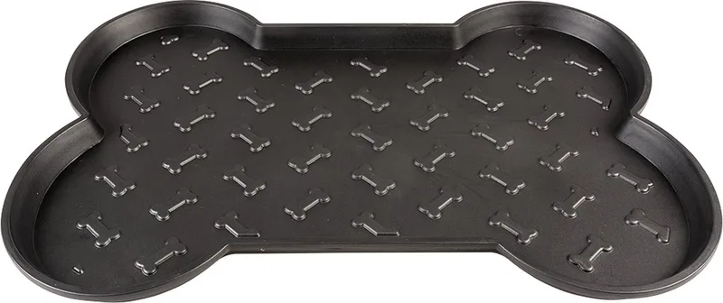 Drinkbak - Hond - Eco Placemat Been 46,8x33x,2,5cm - 1st de Duvo+ en Noir – photo produit