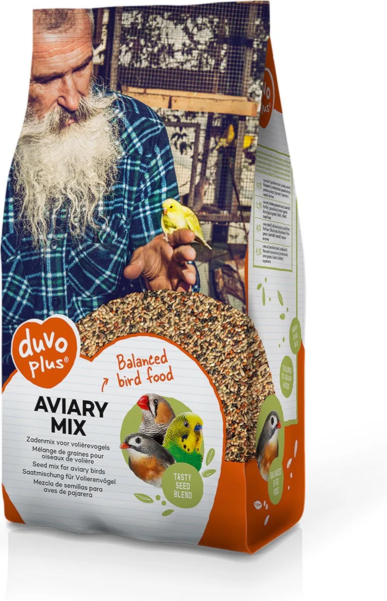 Duvoplus - Binnenvogelvoer - Vogel - Volière Mix 4kg - 1st by Duvo+ – product photo