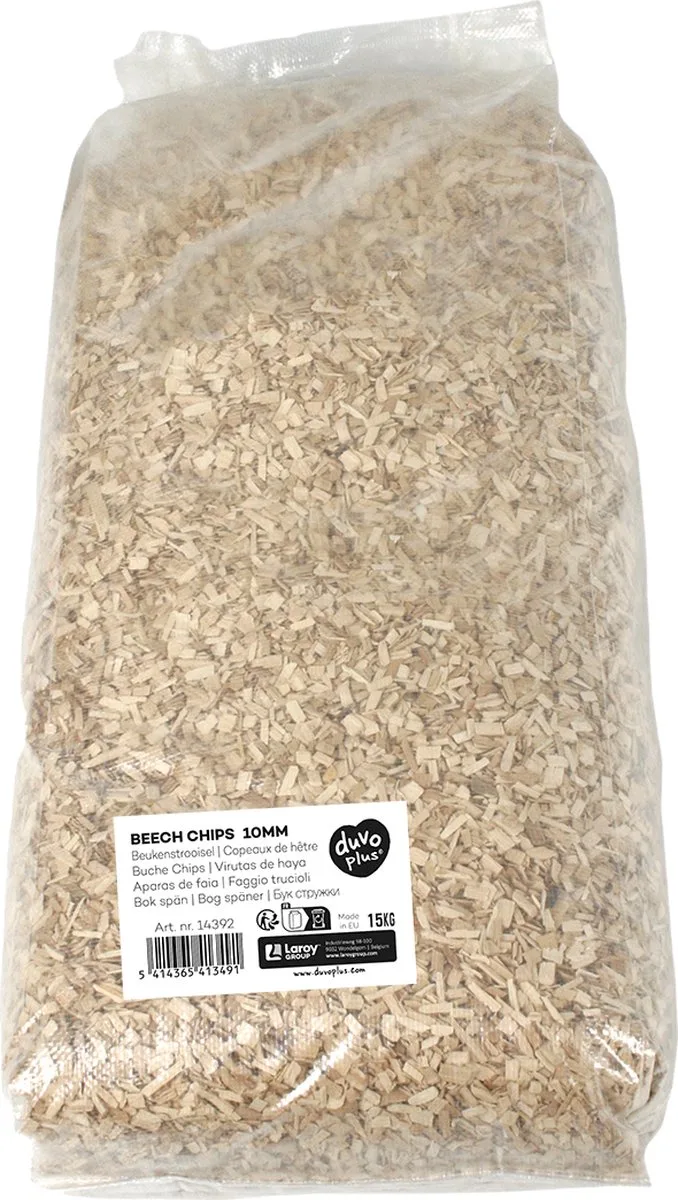 Duvoplus - Bodembedekking - Beukensnippers 10mm - 15kg - 1st de Duvo+ – photo produit