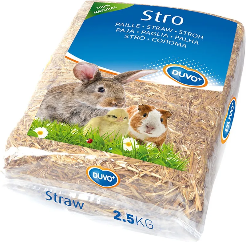 Duvoplus - Bodembedekking - Knaagdier - Stro 2,5kg - 1st von Duvo+ – Produktfoto