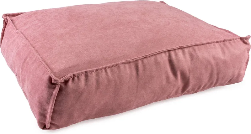Duvoplus - Dierenkussen - Hond - Kussen Rechthoekig Velvet L - 97x68x18,5cm - 1st von Duvo+ in Rosa – Produktfoto