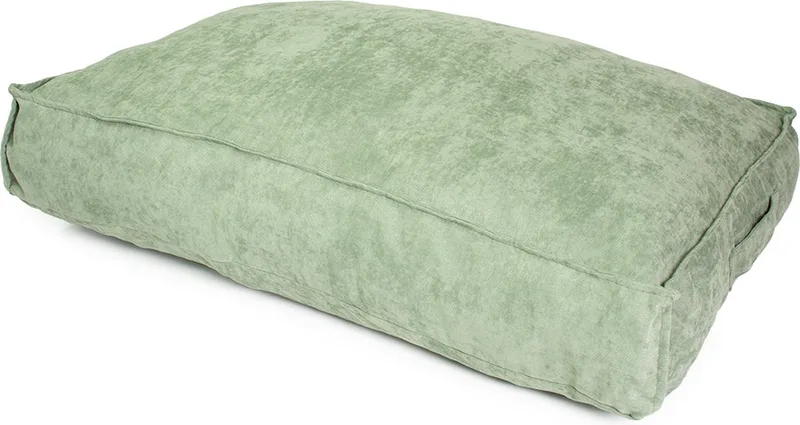 Duvoplus - Dierenkussen - Hond - Kussen Rechthoekig Velvet S - 56x40x13cm - 1st by Duvo+ in Green – product photo