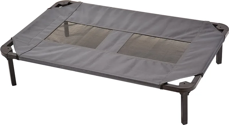 Duvoplus - Dierenmand - Hond - Hondenbed Relax 73,5x50x14cm - 1st de Duvo+ en Gris – photo produit