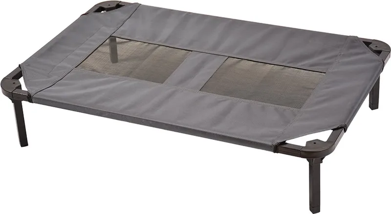 Duvoplus - Dierenmand - Hond - Hondenbed Relax 89,5x57x19cm - 1st fra Duvo+ i Grå – produktbillede
