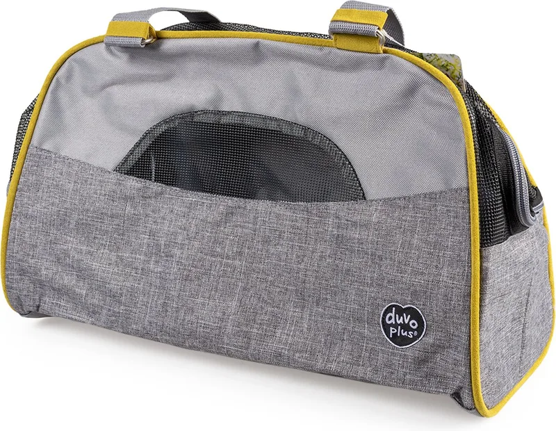 Duvoplus - Draagtas - Hond - Paris Pet Bag Casual 44x18,5x25,5cm - 1st de Duvo+ en Gris – photo produit