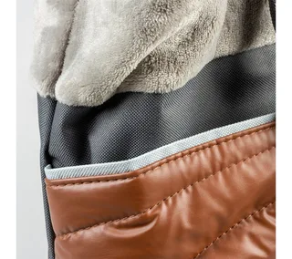 Duvoplus - Draagtas - Hond - Paris Pet Bag Chic 42x21x27cm - 1st de Duvo+ en Caramel – photo produit 3 sur 3