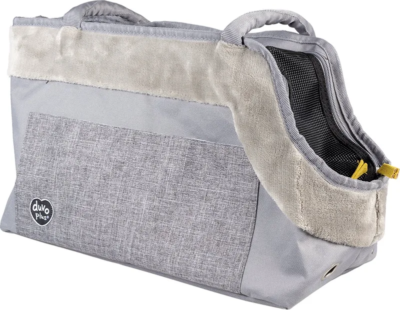 Duvoplus - Draagtas - Hond - Paris Pet Bag Chic 42x21x27cm - 1st de Duvo+ en Gris – photo produit