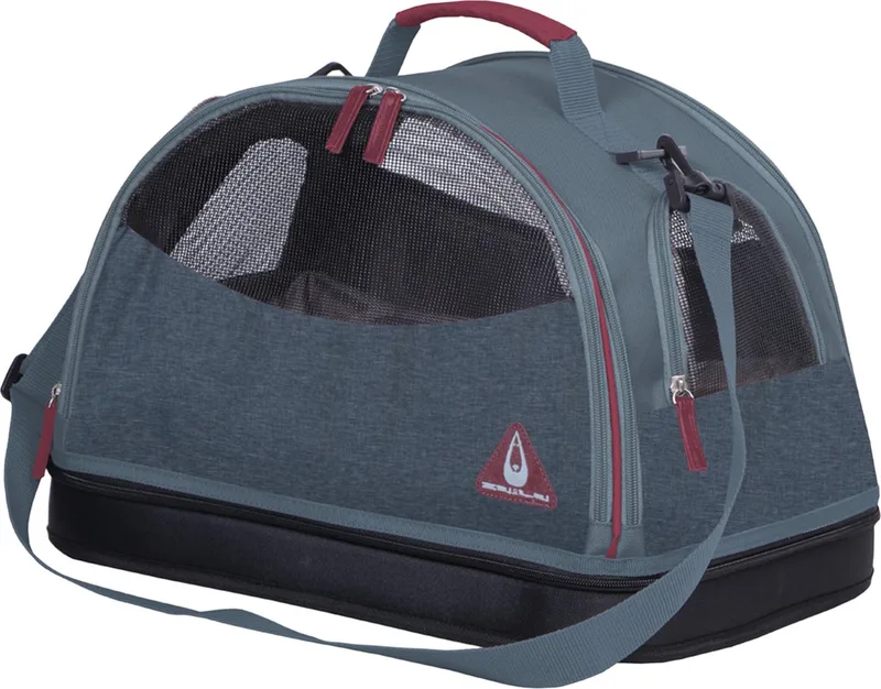 Duvoplus - Draagtas - Hond - Paris Travel Bag 3in1 44x31x31cm - 1st de Duvo+ en Bleu – photo produit