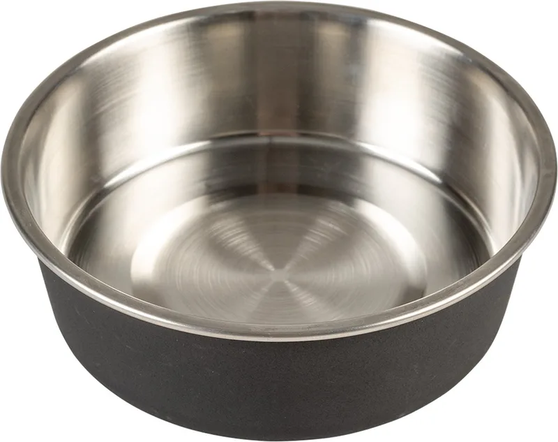 Duvoplus - Drinkbak - Hond - Eetkom Matte Fix 450ml - Ø12,8cm - 1st von Duvo+ in Schwarz – Produktfoto