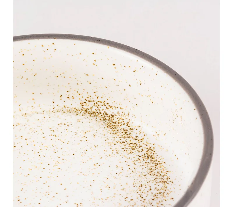 Duvoplus - Drinkbak - Hond - Eetkom Stone Speckle 330ml - S - 12,8x12,8x4,5cm - 1st by Duvo+ in White – product photo 5 of 5