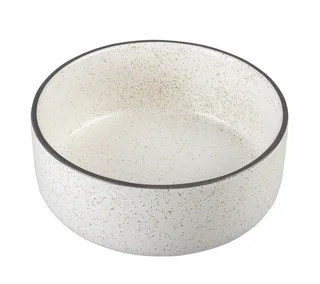 Duvoplus - Drinkbak - Hond - Eetkom Stone Speckle 330ml - S - 12,8x12,8x4,5cm - 1st by Duvo+ in White – product photo 3 of 5