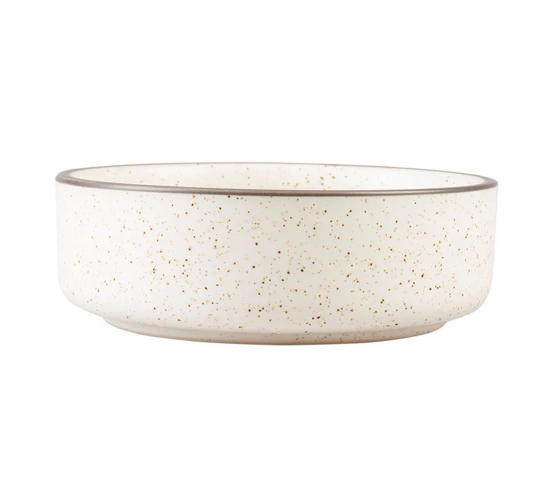 Duvoplus - Drinkbak - Hond - Eetkom Stone Speckle 330ml - S - 12,8x12,8x4,5cm - 1st by Duvo+ in White – product photo 4 of 5