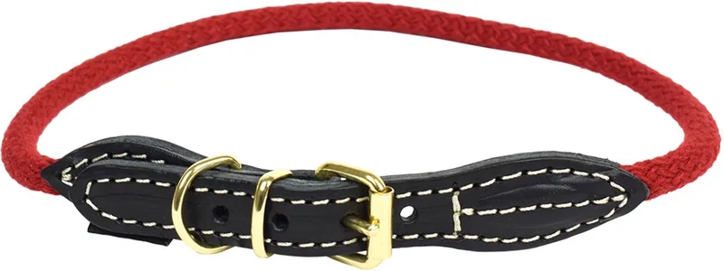 Duvoplus - Halsband Voor Dieren - Hond - Explor Forest Halsband Nylon Xl - 62-66cm/8mm - 1st by Duvo+ in Red – product photo