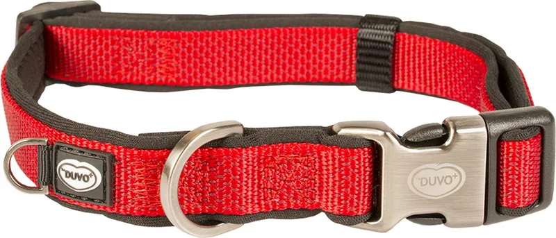 Duvoplus - Halsband Voor Dieren - Hond - Explor North Halsband Nylon Xl 40-65cm/25mm - 1st by Duvo+ in Red – product photo