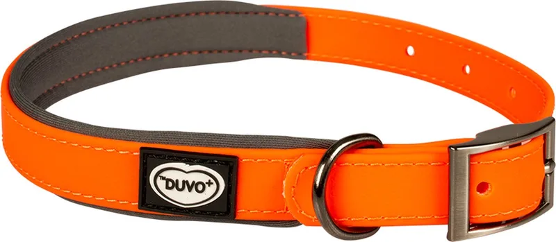 Duvoplus - Halsband Voor Dieren - Hond - Explor South Halsband Pvc M 30-45cm/15mm Neon - 1st by Duvo+ in Orange – product photo