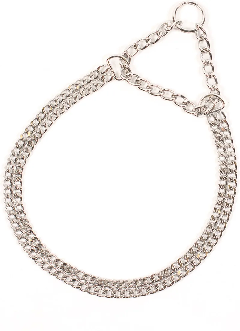 Duvoplus - Halsband Voor Dieren - Hond - Sliphalsband 2 Rijen, Verchroomd 40cm - 1st by Duvo+ in <> – product photo