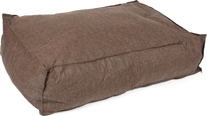 Duvoplus - Hond - Matras Rechthoekig Textura Eco L - 120x80x27cm - 162350 by Duvo+ in Rust – product photo