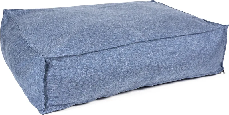 Duvoplus - Hond - Matras Rechthoekig Textura Eco S - 80x55x24cm - 162357 by Duvo+ in Blue – product photo
