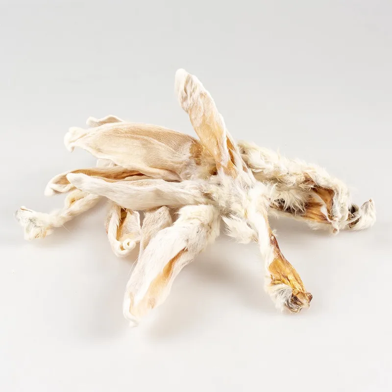 Duvoplus - Hondensnack - Hond - Farmz Konijnenoren Met Haar 100g - 1st de Duvo+ – photo produit