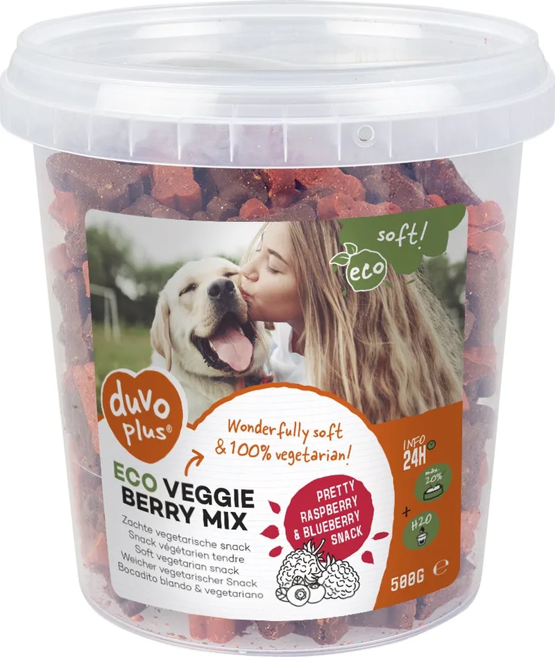 Duvoplus - Hondensnack - Hond - Soft! Eco Veggie Bessen Mix 500g - 1st von Duvo+ – Produktfoto