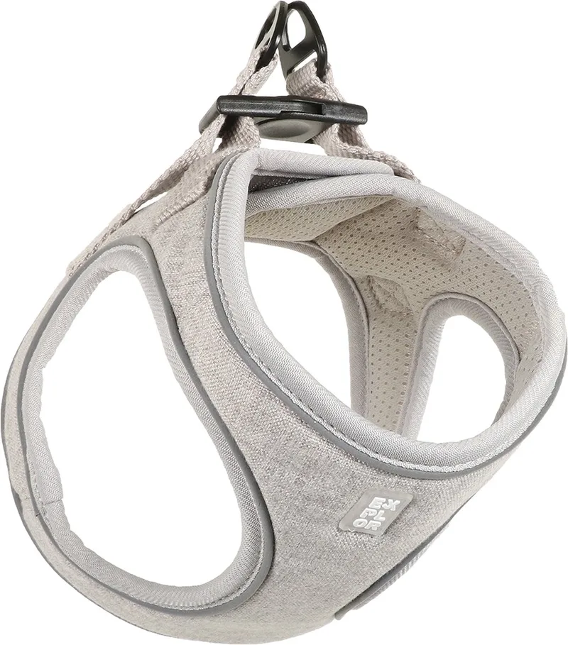 Duvoplus - Hondentuigje - Hond - Ultimate Fit Kleine Hond Harnas M - 45-50cm - 1st by Duvo+ in Grey – product photo