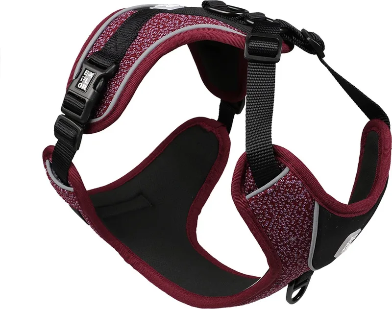 Duvoplus - Hondentuigje - Hond - Ultimate Fit No-pull Harnas Fashion M - 40-49cm - 49-65cm - 1st by Duvo+ in Plum purple – product photo