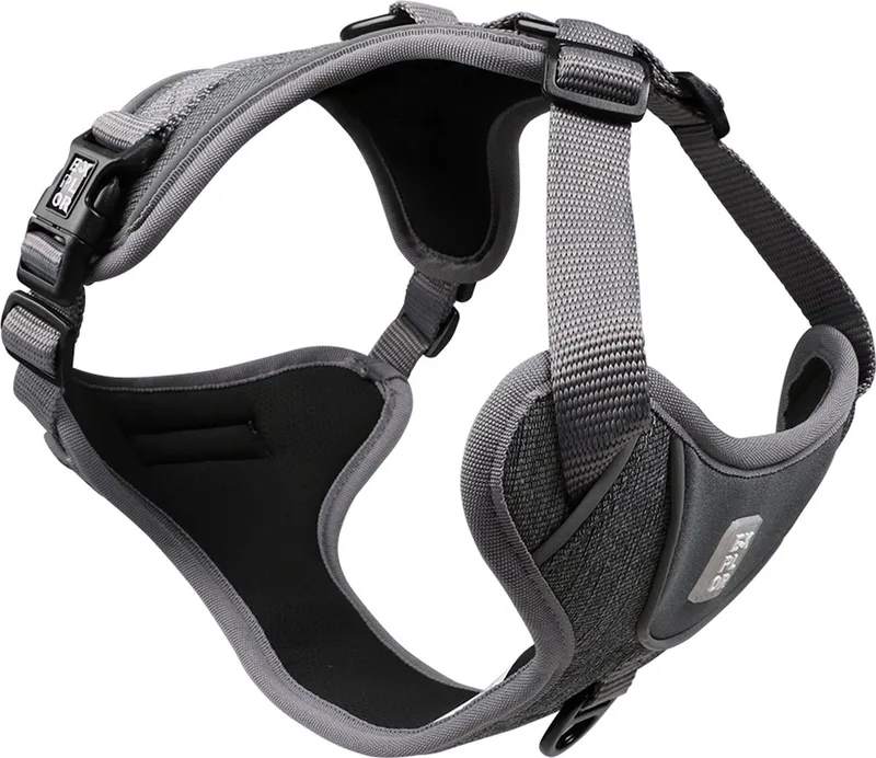 Duvoplus - Hondentuigje - Hond - Ultimate Fit No-pull Harnas Safety S - 25-45cm - 42-60cm Reflective - 1st von Duvo+ in Silber – Produktfoto