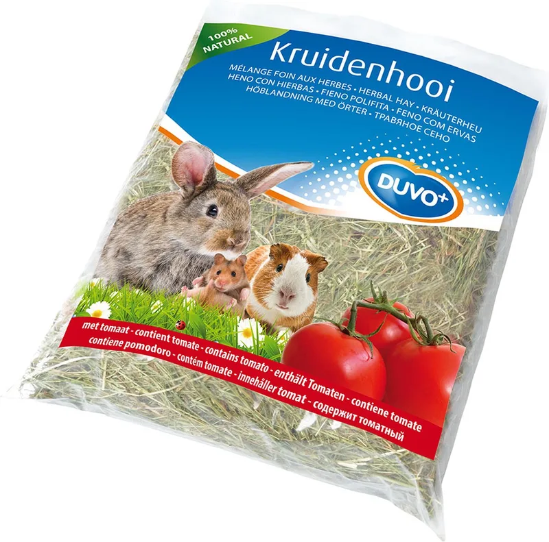 Duvoplus - Hooi - Knaagdier - Kruidenhooi Tomaat 500gr - 1st by Duvo+ – product photo