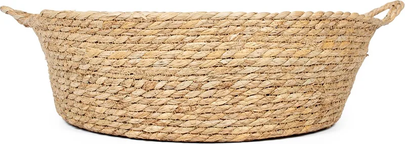 Duvoplus - Kat - Laguna Zeegras Kattenmand & Kussen L - 44x44x14cm - 162288 de Duvo+ en Beige, Blanc – photo produit