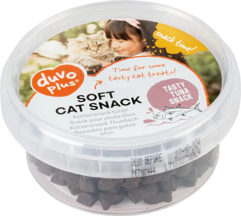 Duvoplus - Kat - Zachte kattensnack tonijn 100g by Duvo+ – product photo