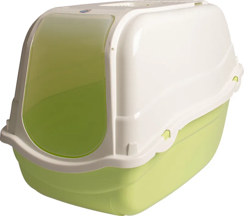 Duvoplus - Kattenbak - Kat - Kattentoilet Basil Met Filter 57x39x41cm Bitter Green - 1st by Duvo+ – product photo