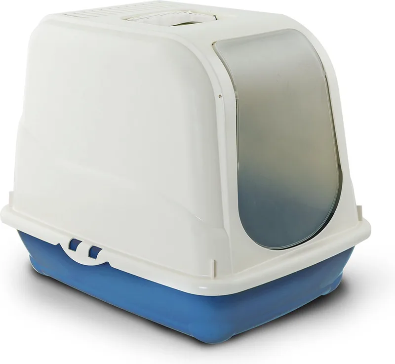 Duvoplus - Kattenbak - Kat - Kattentoilet Oliver 46x35x40cm Gemengde Kleuren - 1st by Duvo+ – product photo