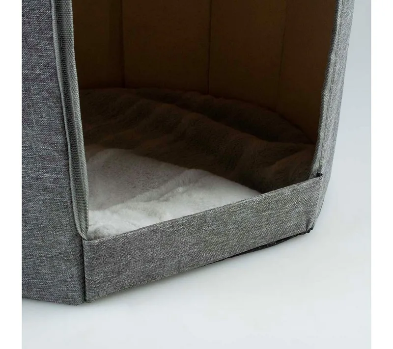 Duvoplus Kattenhuis Greta de Duvo+ en Gris – photo produit 4 sur 5