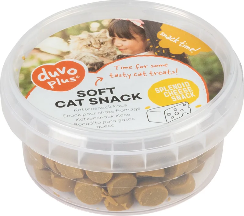 Duvoplus - Kattensnack - Kat - Zachte Kattensnack Kaas 100g - 1st de Duvo+ – photo produit