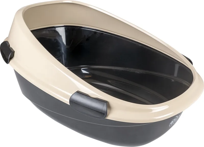 Duvoplus - Kattentoilet penny met rand Meerkleurig 66x49x34cm von Duvo+ – Produktfoto